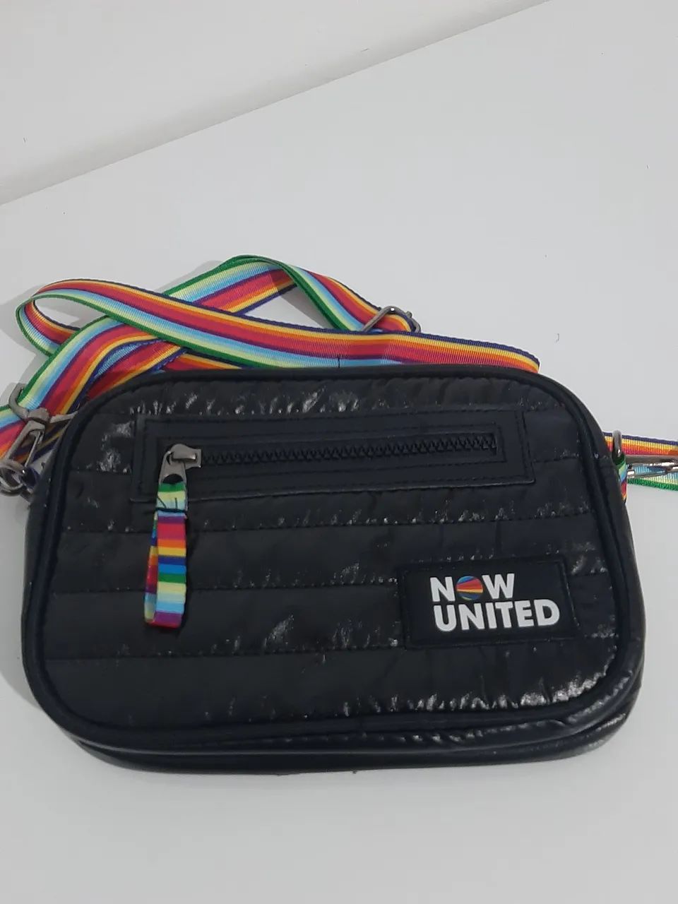 Bolsa transversal com alça ajustável Now United - Foto 5