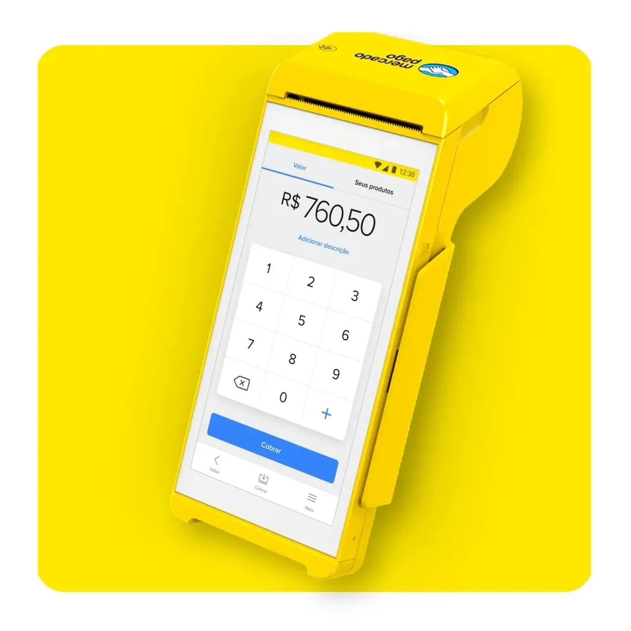 MAQUININHA CARTÃO POINT SMART 2 MERCADO PAGO 