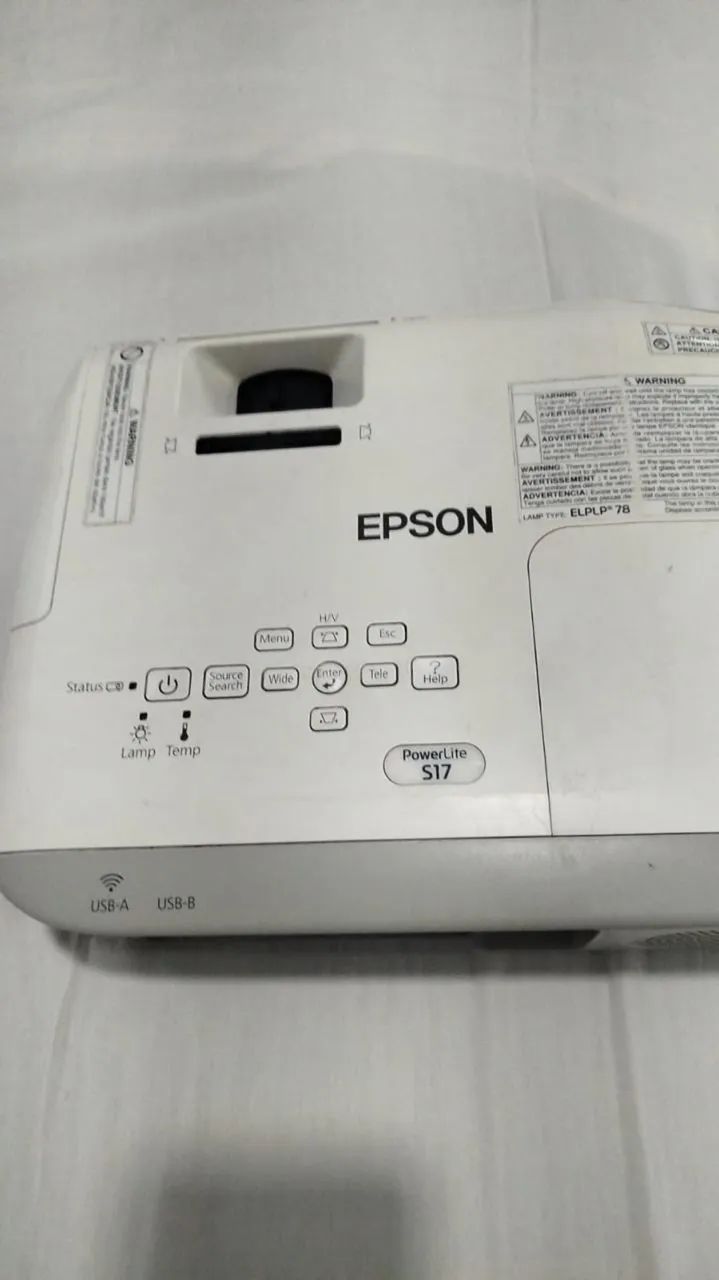 Projetor Epson Powerlite S17 - Foto 2