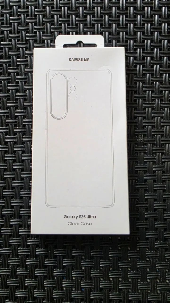 S25 Ultra Capa Clear Case Transparente Samsung Original Lacrada