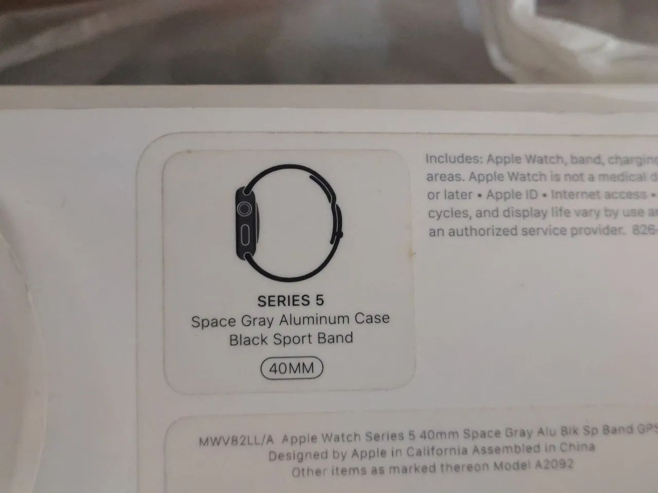 Apple whatch séries 5