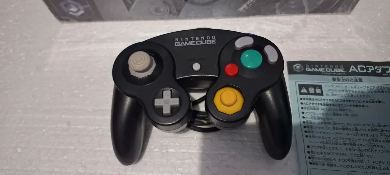 Game  Cube com Game boy Player na caixa  - Foto 3