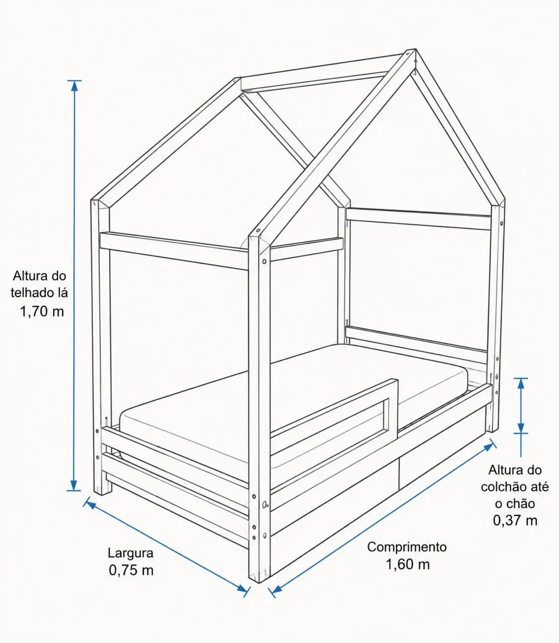 Cama montessoriana  - Foto 3