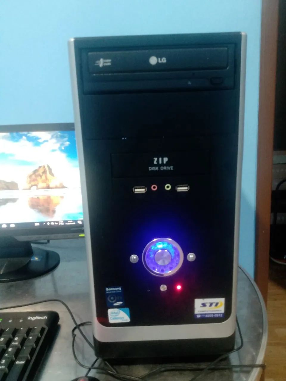 Cpu 4gb ddr3,hd320gb,gravadora,fonte 400w