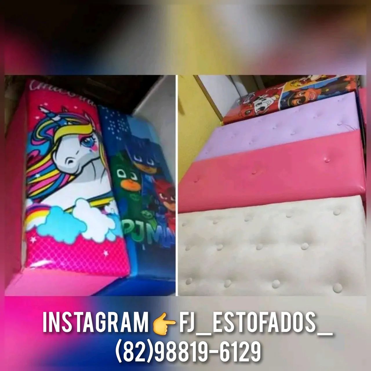 Puffs baú com preço de fábrica whatsapp *