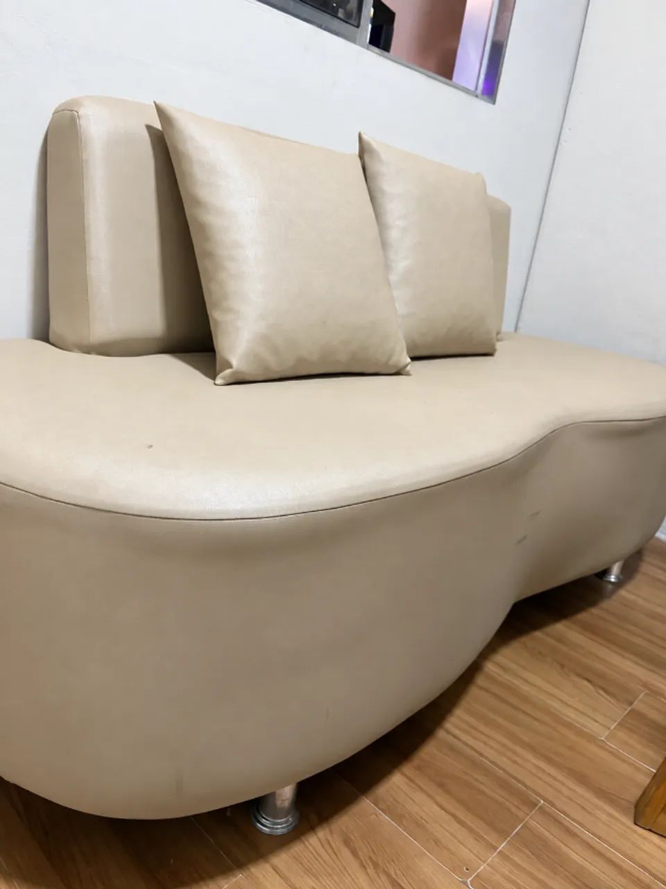 Sofá orgânico 1,20m