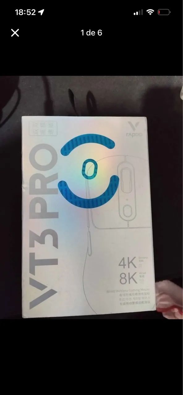 Mouse gamer rapoo vt3 pro  - Foto 2