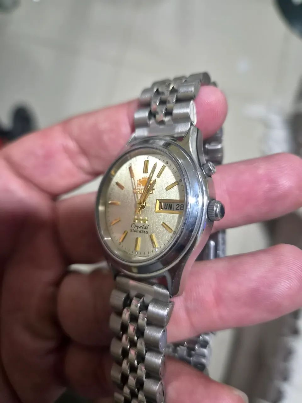 Relogio Orient 3 estrelas impecável  - Foto 3