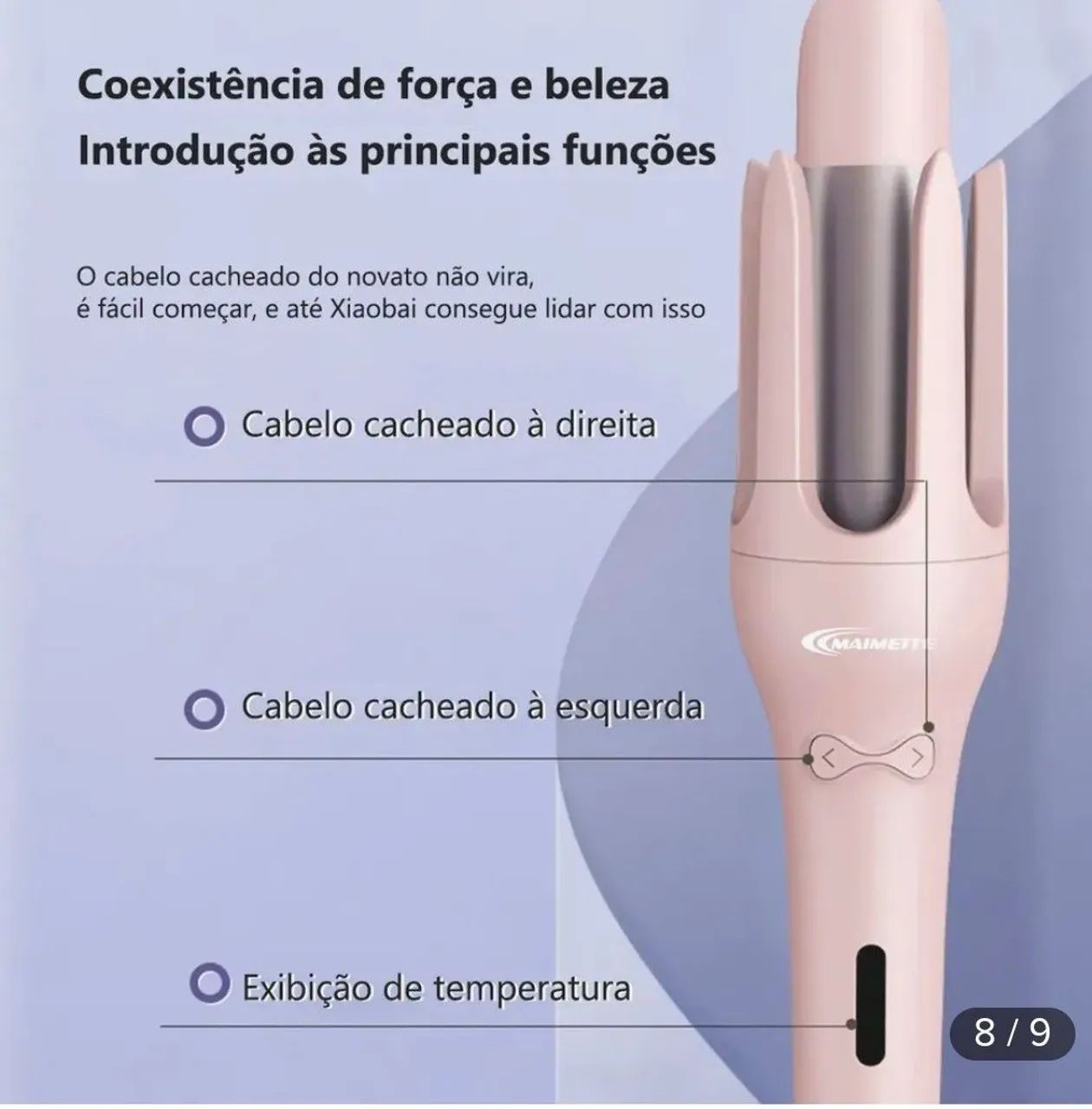 Modelador de cachos 