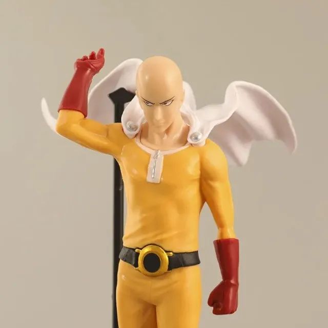 Action Figure De Anime De 18 Cm One Punch-man Saitama - Foto 4