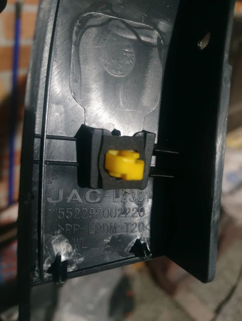 Moldura Friso Porta Traseira Direita JAC T5 Original Nova - Peças