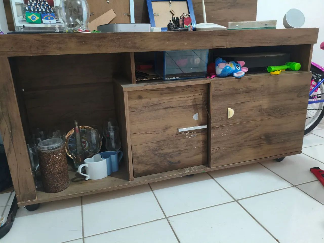 Rack + panel de MDF64994173664003123