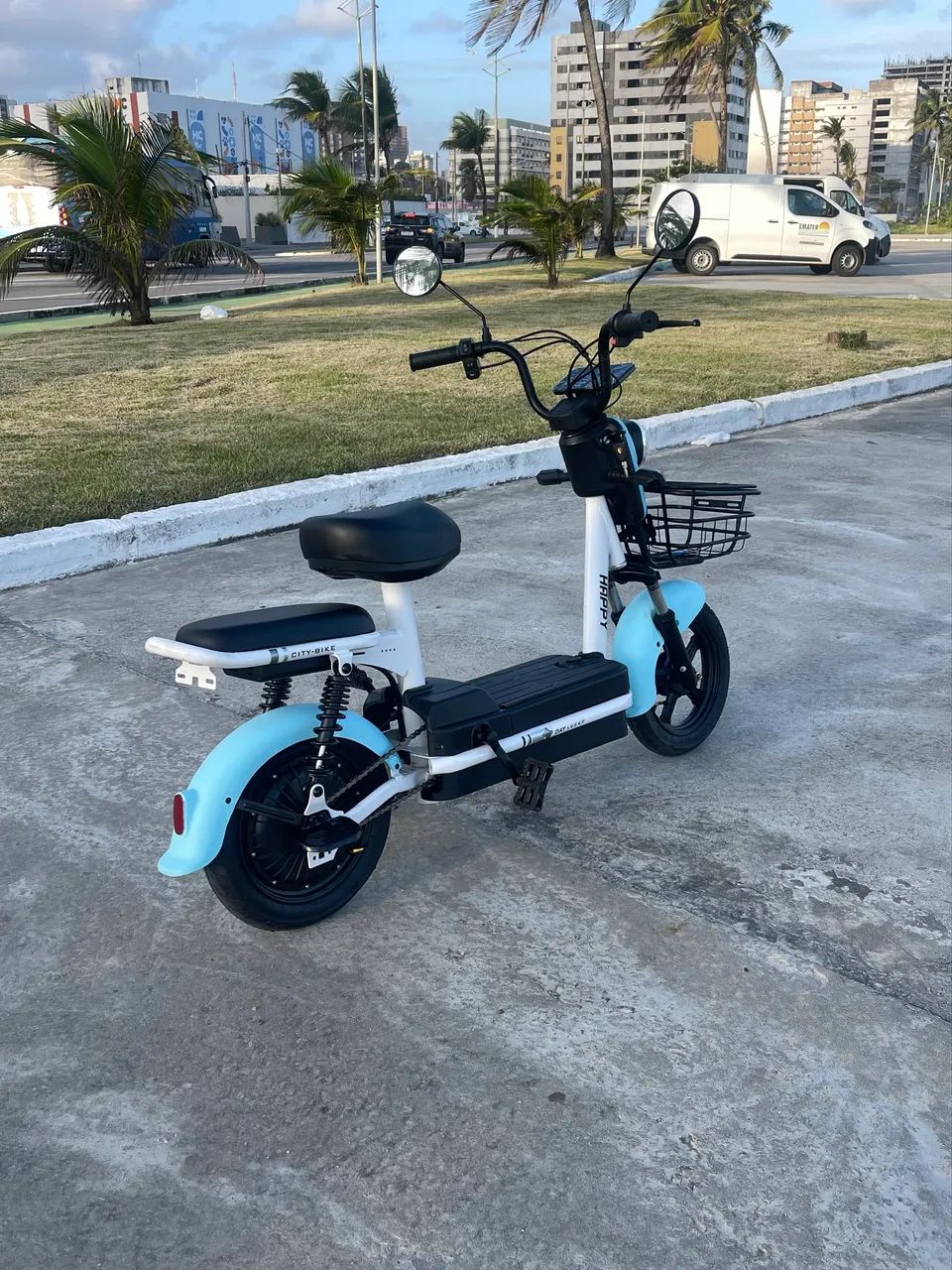 Bicicleta elétrica 350w nova, sem uso!  - Foto 3