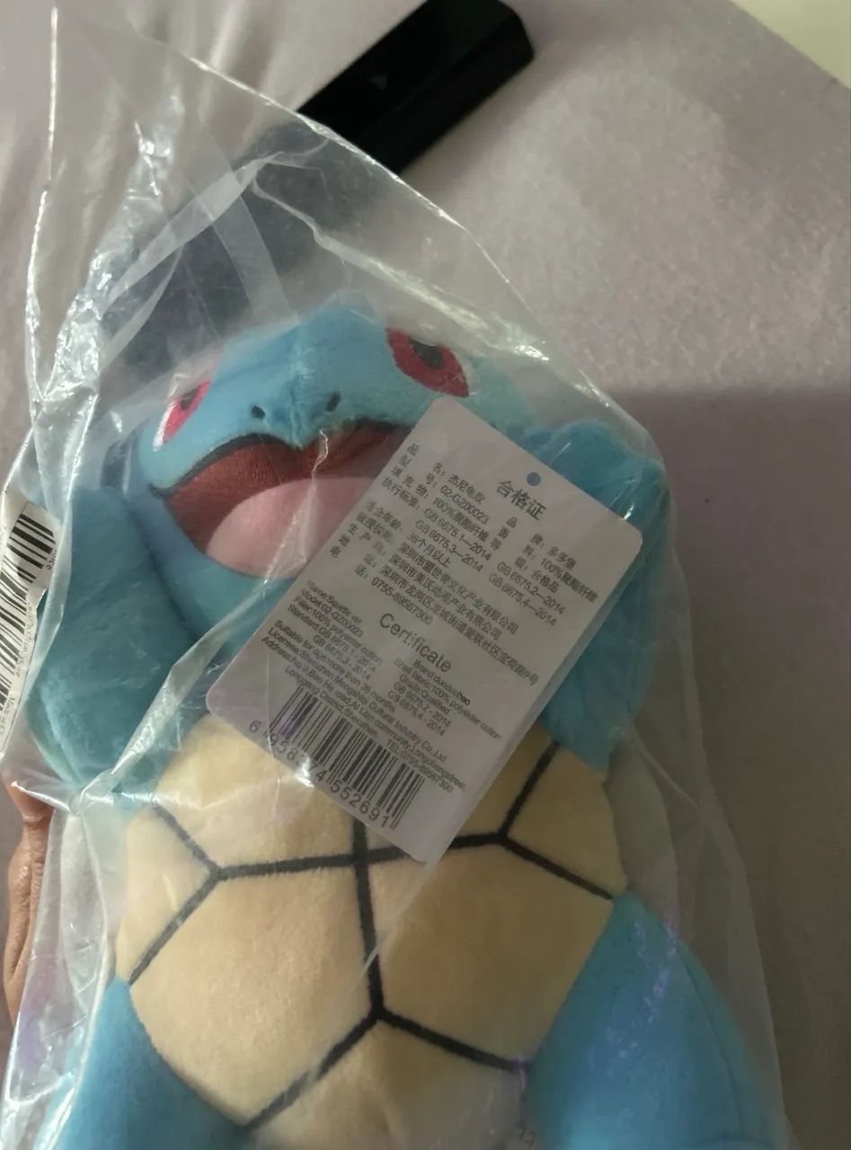 Vendo Pelúcia Squirtle original e novo! - Foto 2