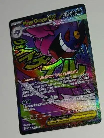 Mega Gengar Ex SAR NM (269/217) Inglês 