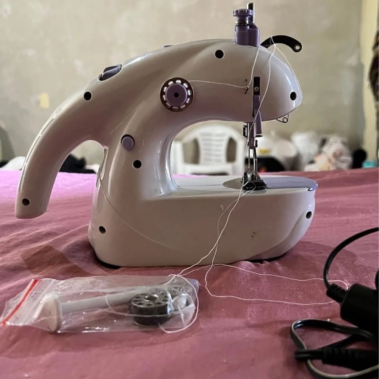 máquina de costura megafort power nova na caixa