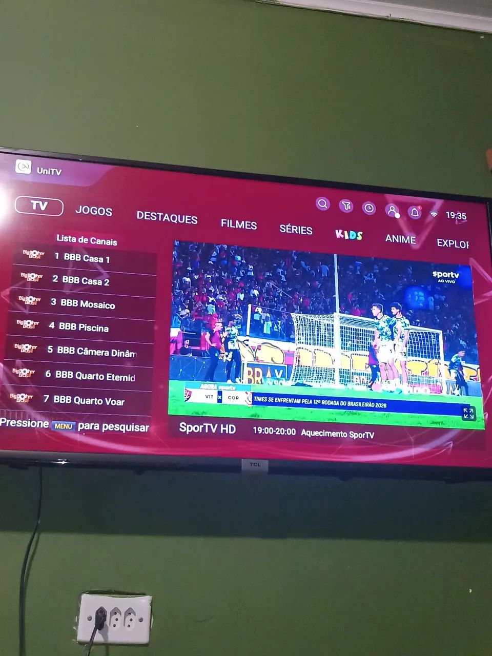 Tv TCL Android 43 polegadas
