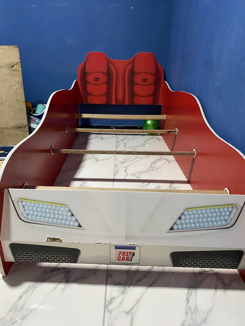 Cama carro madeira  - Foto 2