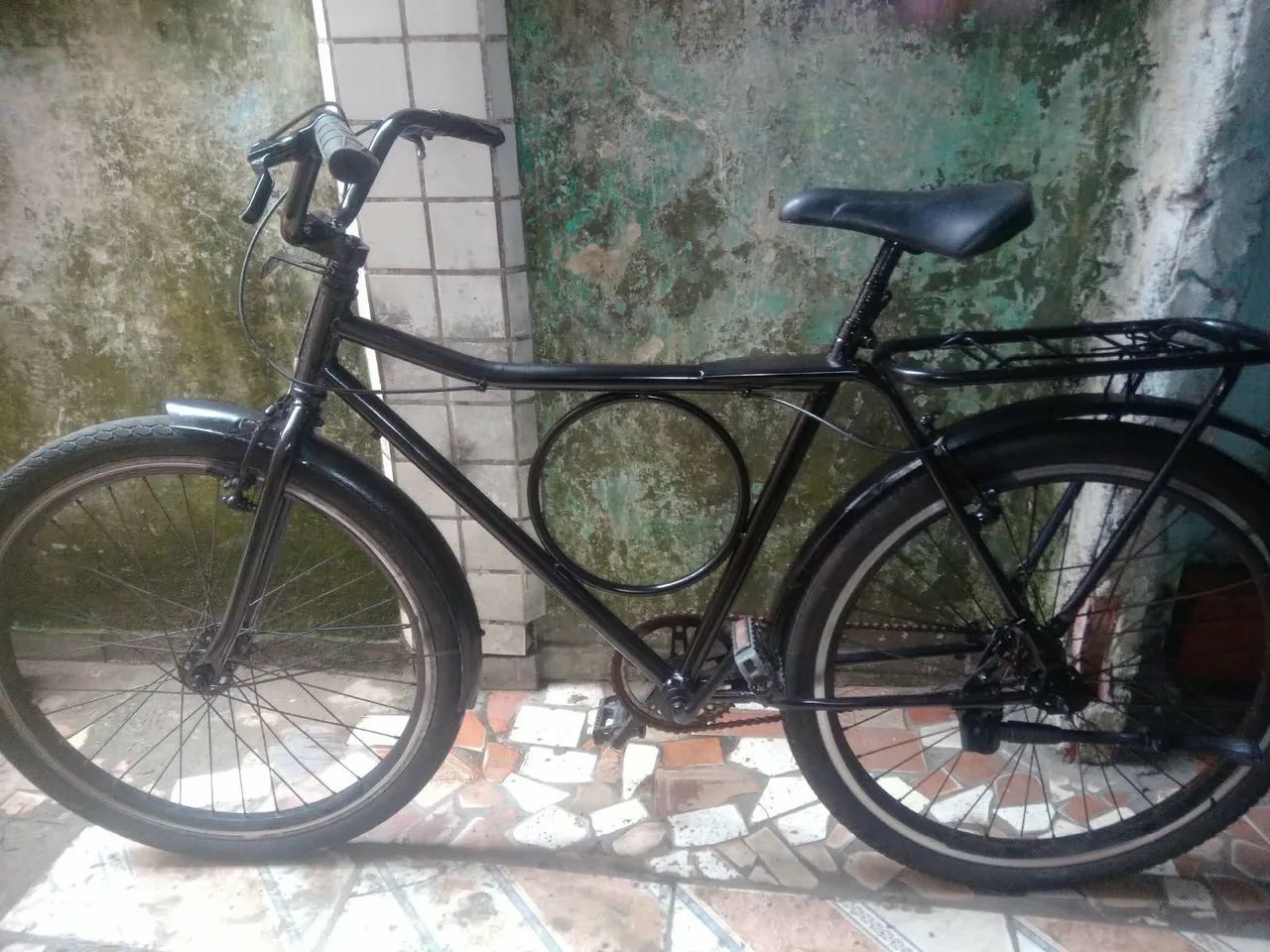 Bicicleta barra forte nova 