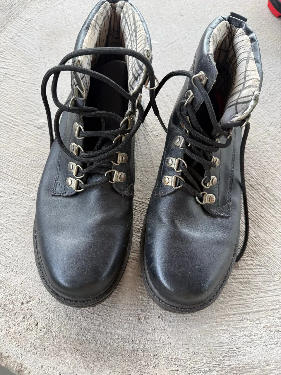Botas/coturno masculina preta