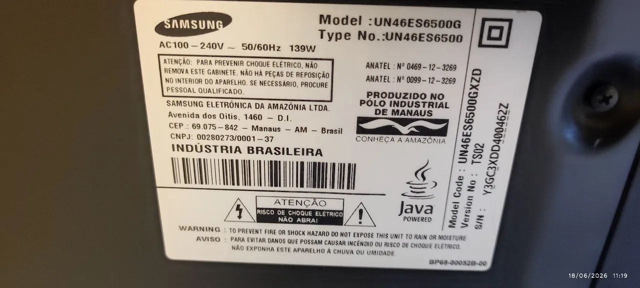TV 3D Samsung 46 Polegadas - Foto 5