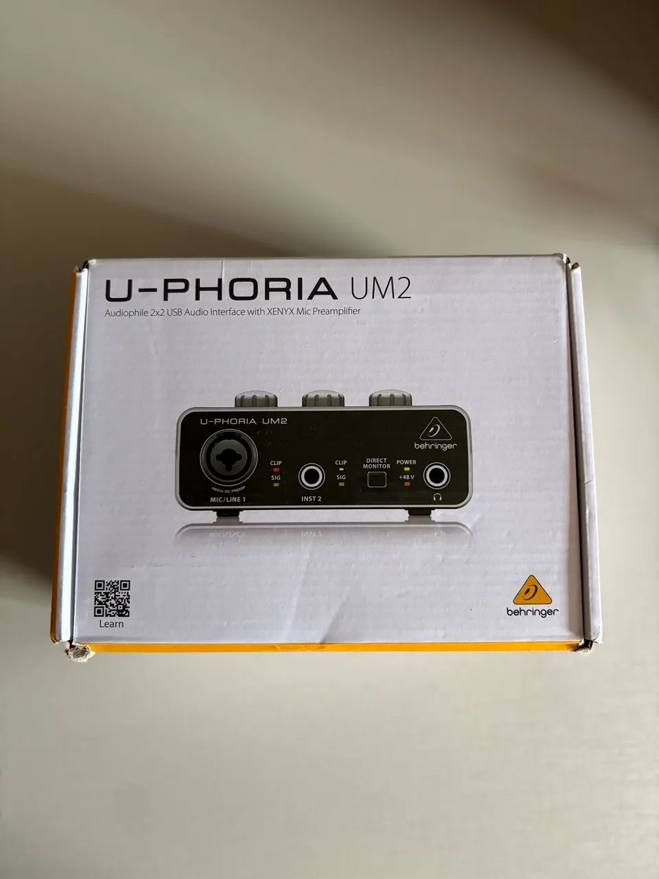 Interface de Áudio Behringer U-Phoria UM2 | Nunca Usado - Foto 2