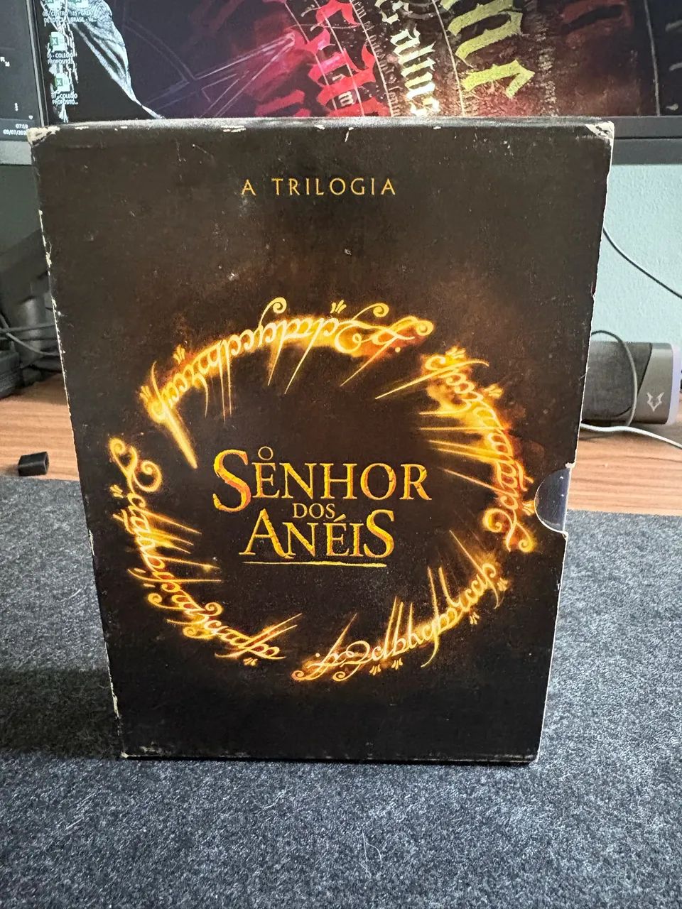 Box DVD: Senhor dos anéis e Batman