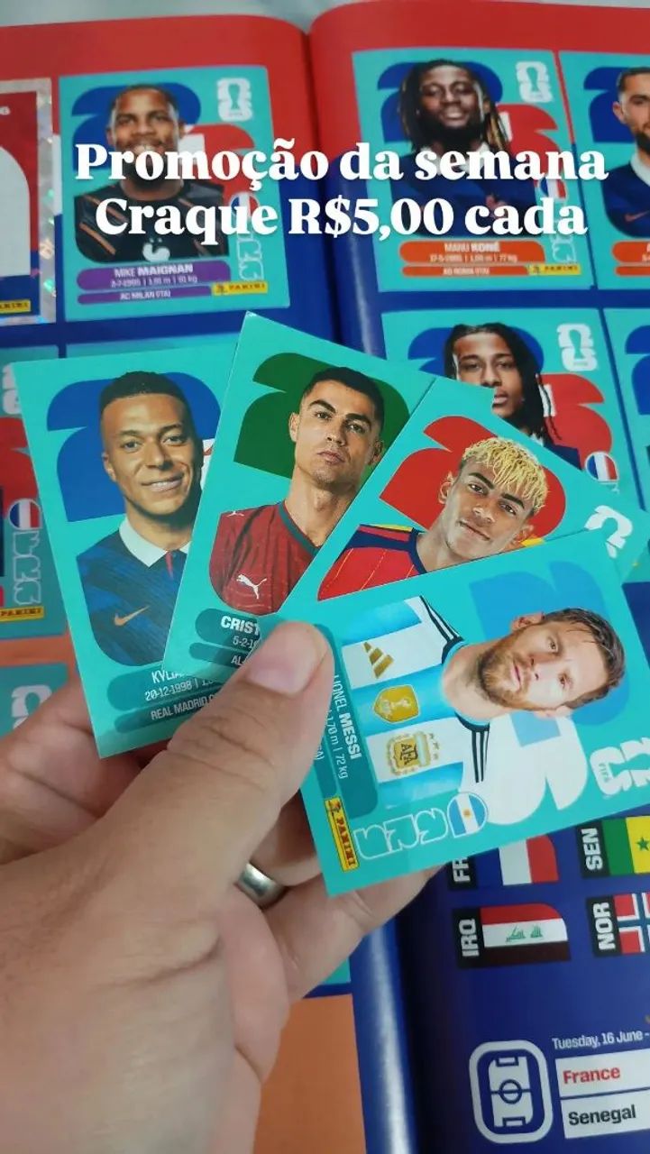 Figurinhas da copa  - Foto 4