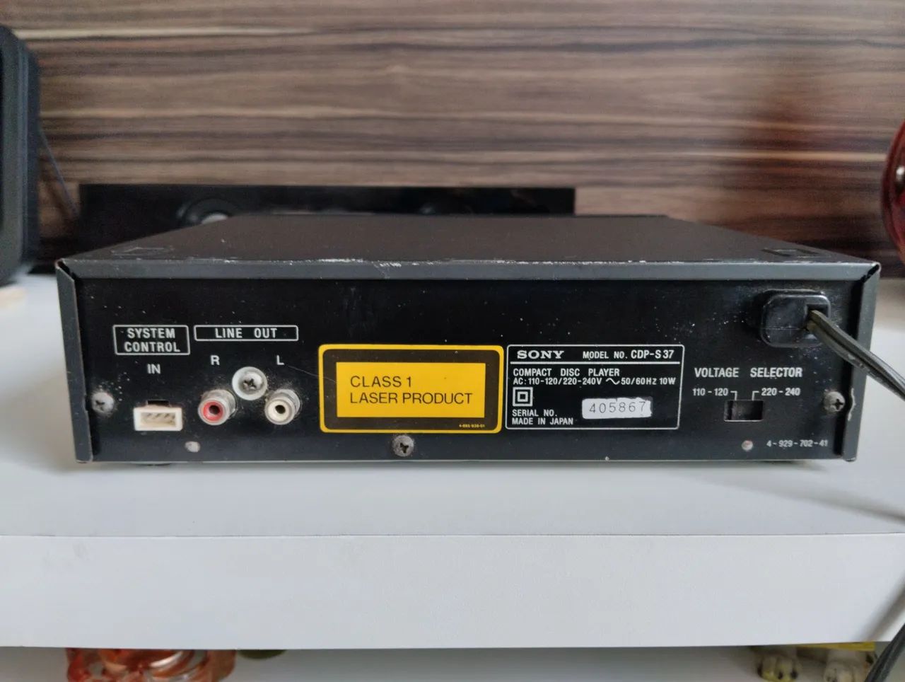 Compact disc player CDP-S37 Raro! - Foto 2