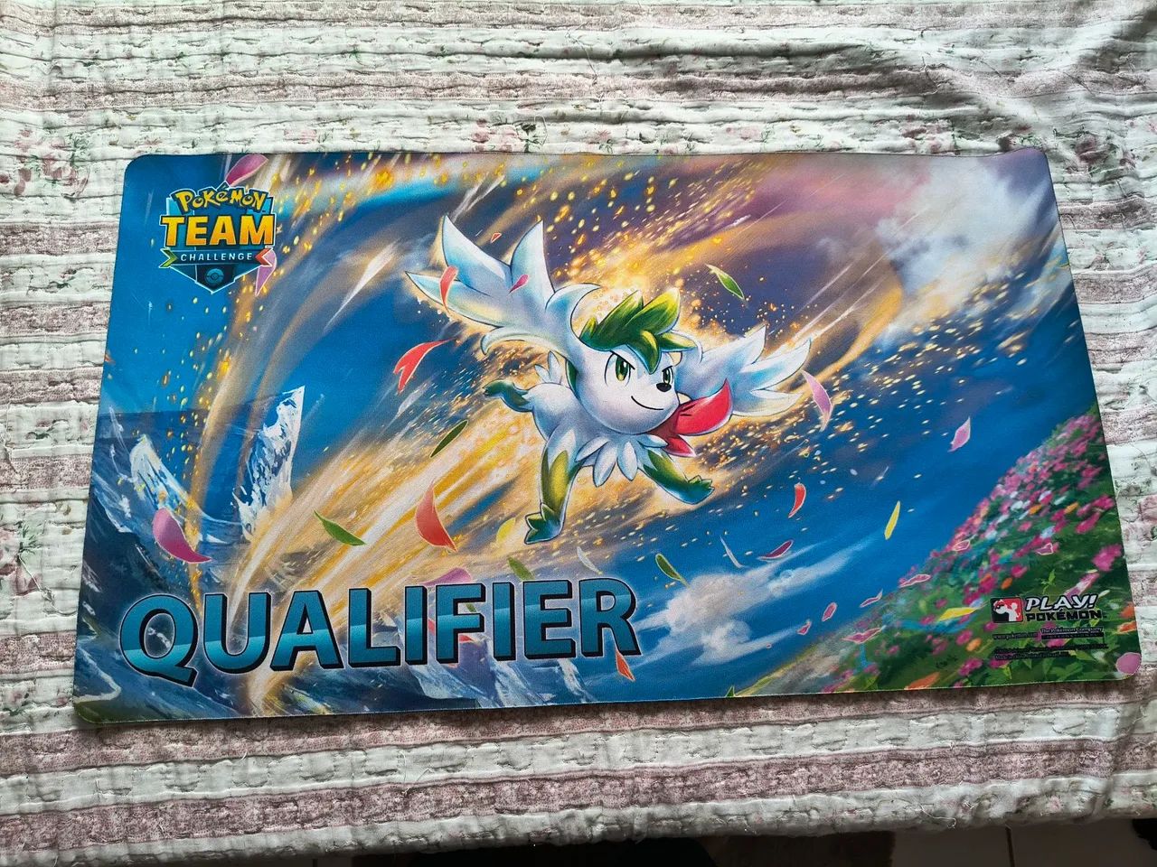 Playmat Pokémon Qualifier Shaymin - ORIGINAL 