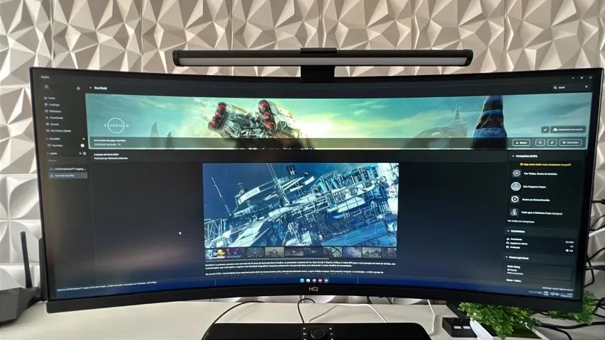 MONITOR GAMER 34" POLEGADAS CURVO 165Hz  - Foto 4