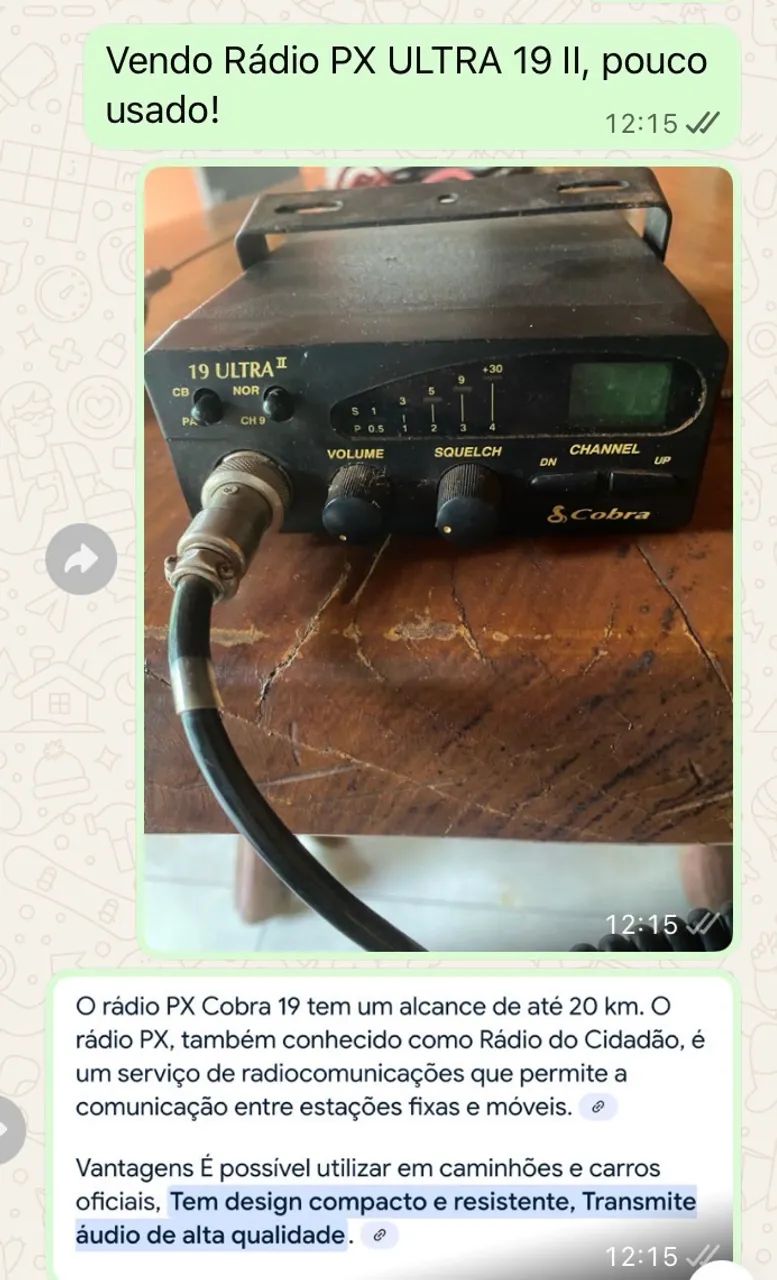 Rádio PX 19 Ultra. - Foto 2