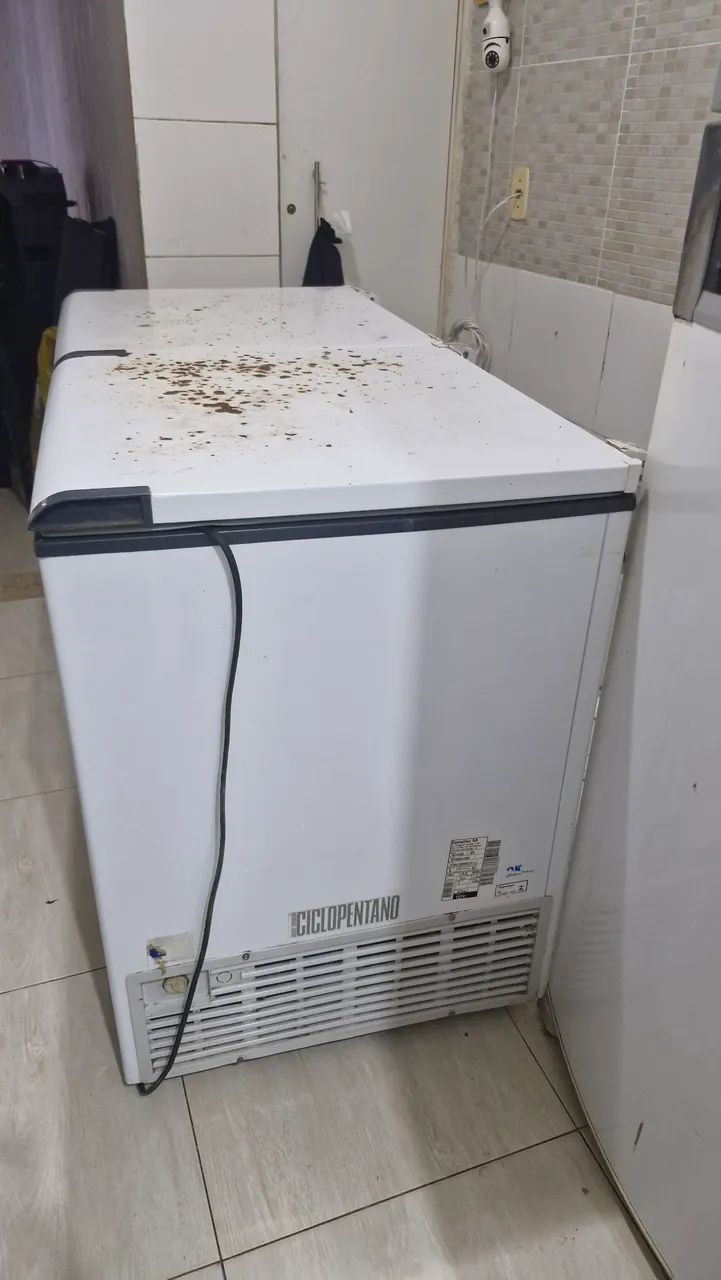 Freezer esmaltec 