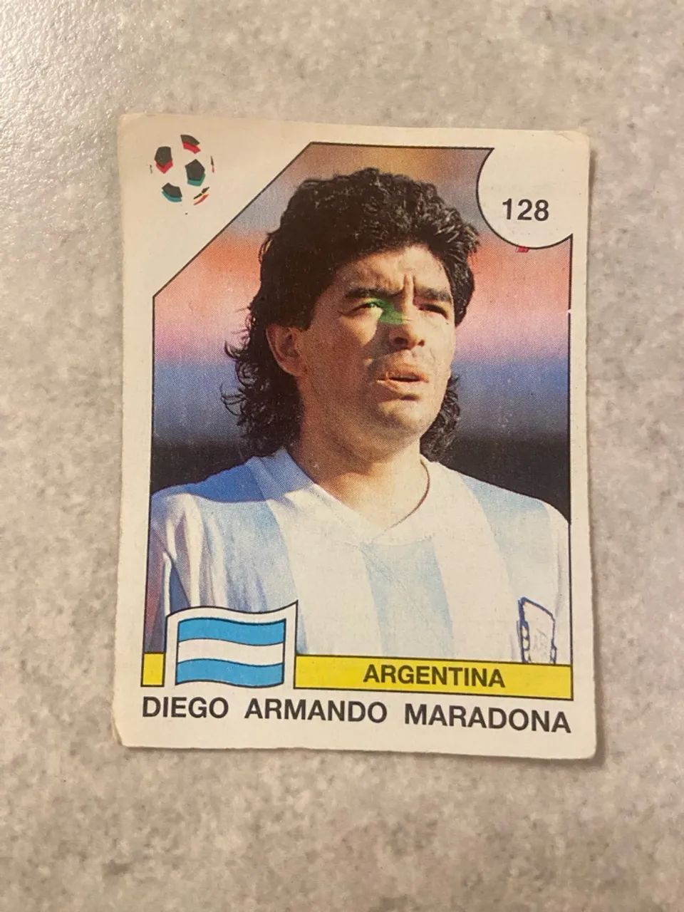 Lote de figurinhas da Copa de 90 da Argentina + Maradona - Foto 3
