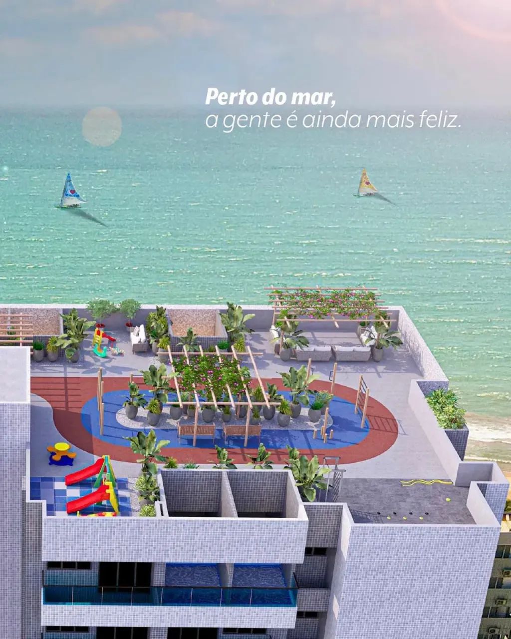 Studios Design 4 / 2 quartos com suíte | Beira-mar em Cruz das Almas - Maceió - AL - Foto 4