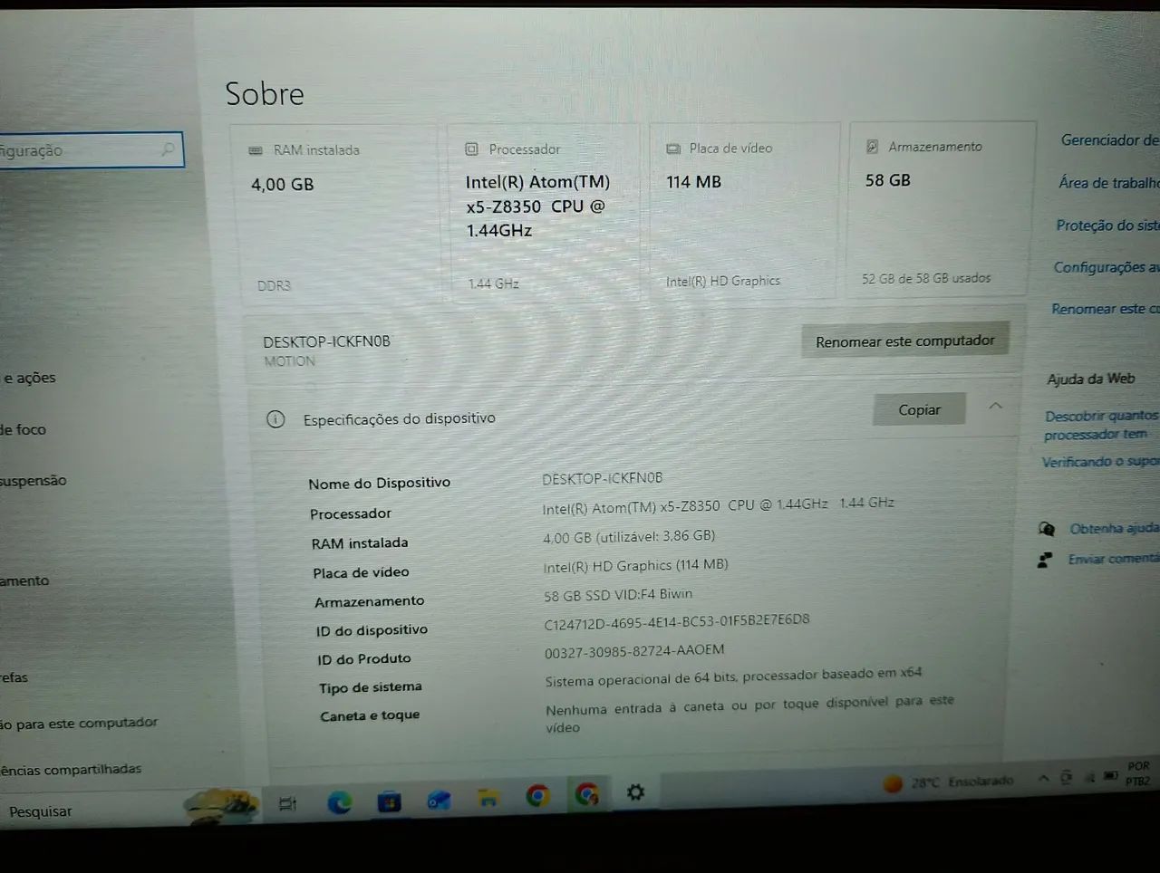 Notebook Positivo Motion Red Q464C Funcionando Perfeitamente - Foto 3