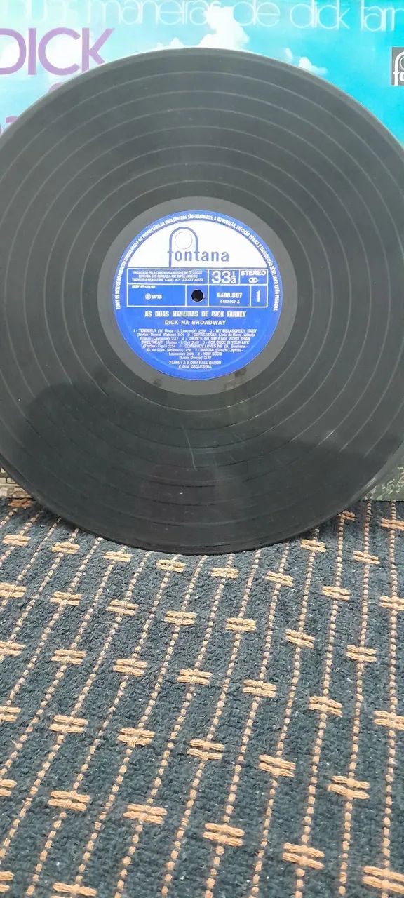 Lp Dick Farney ' As duas Maneiras " Ipanema e Broadway 1972 - Foto 4