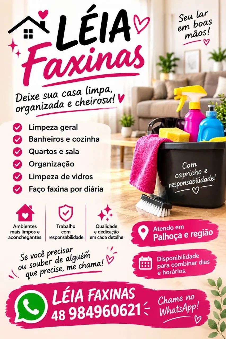 Léia faxinas 