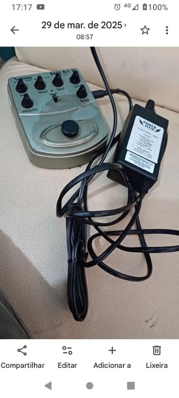 Passando esse pré da beringher funcionando, está sem uso. Contato: * - Foto 2