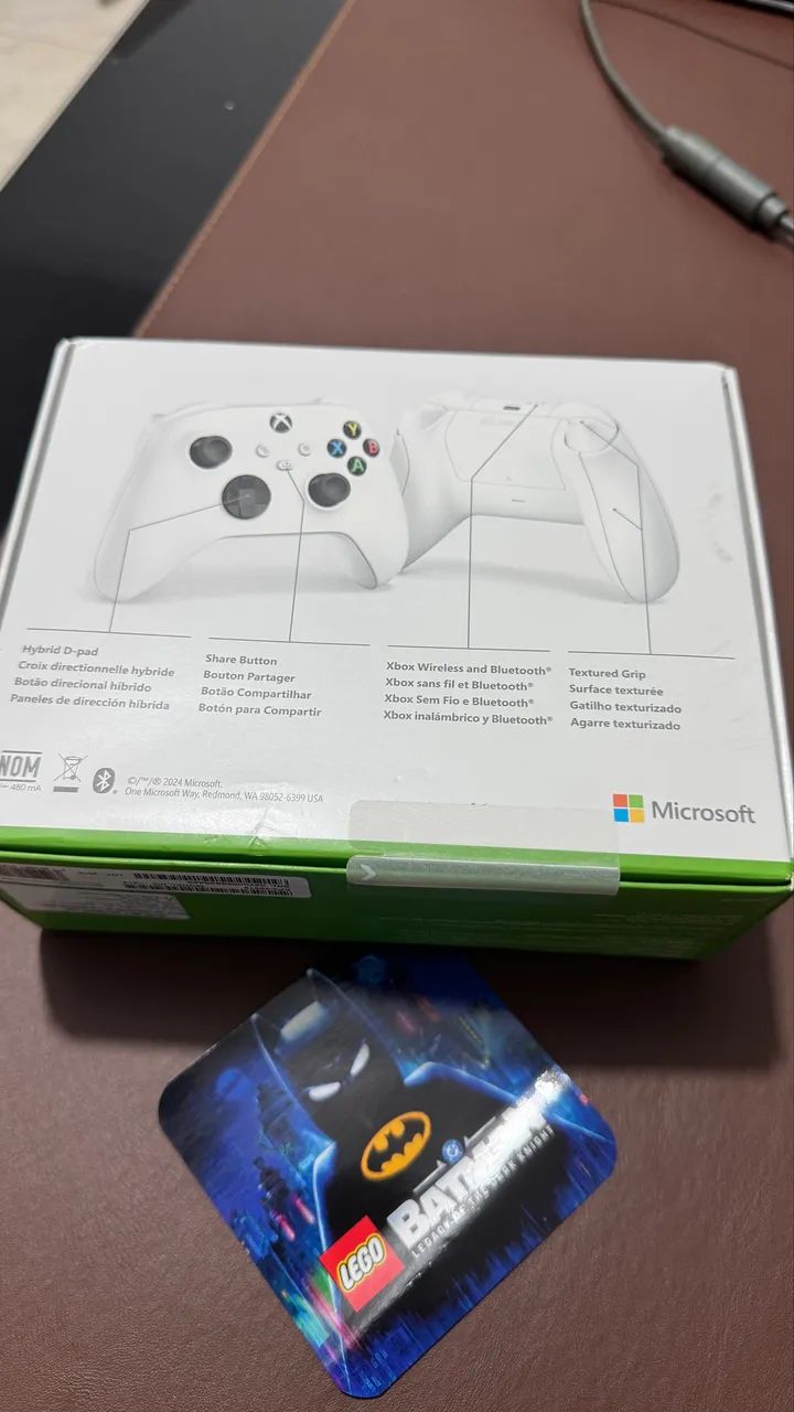 Controle xbox series e PC branco 