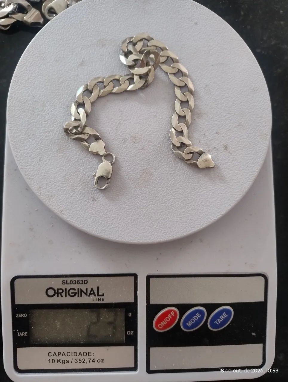 KIT CORDÃO, PULSEIRA E ANEIS DE PRATA - Foto 5