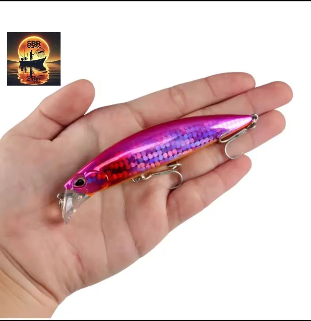 Isca artificial wobbler pesca - Foto 4
