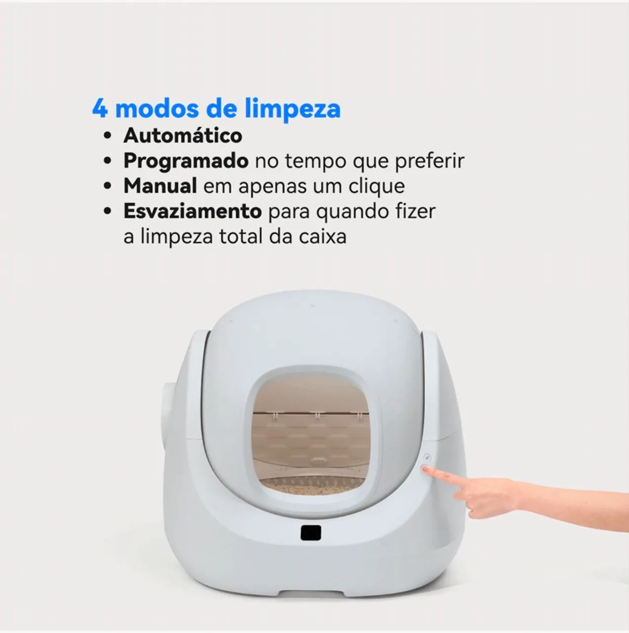 Caixa de areia automática Catlink - Foto 5