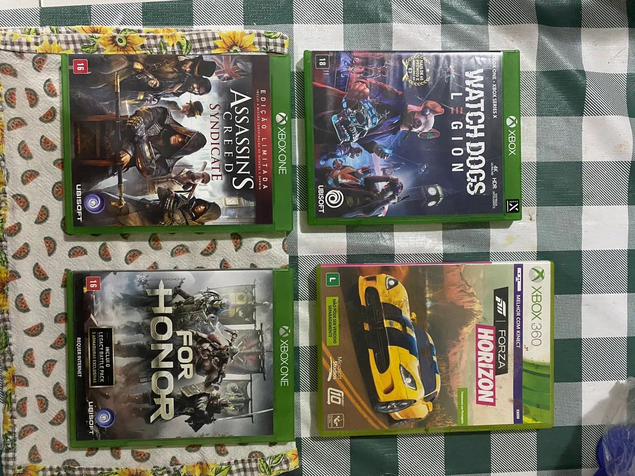 Jogos mídia física Xbox