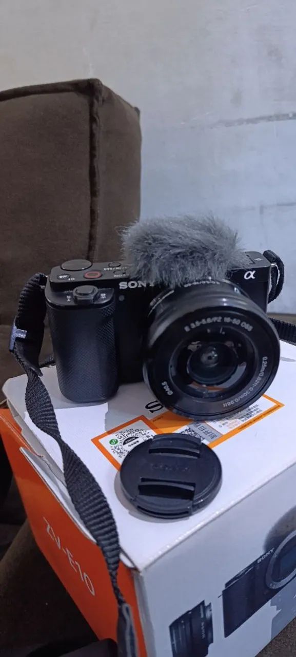 Câmera Sony zv E-10 