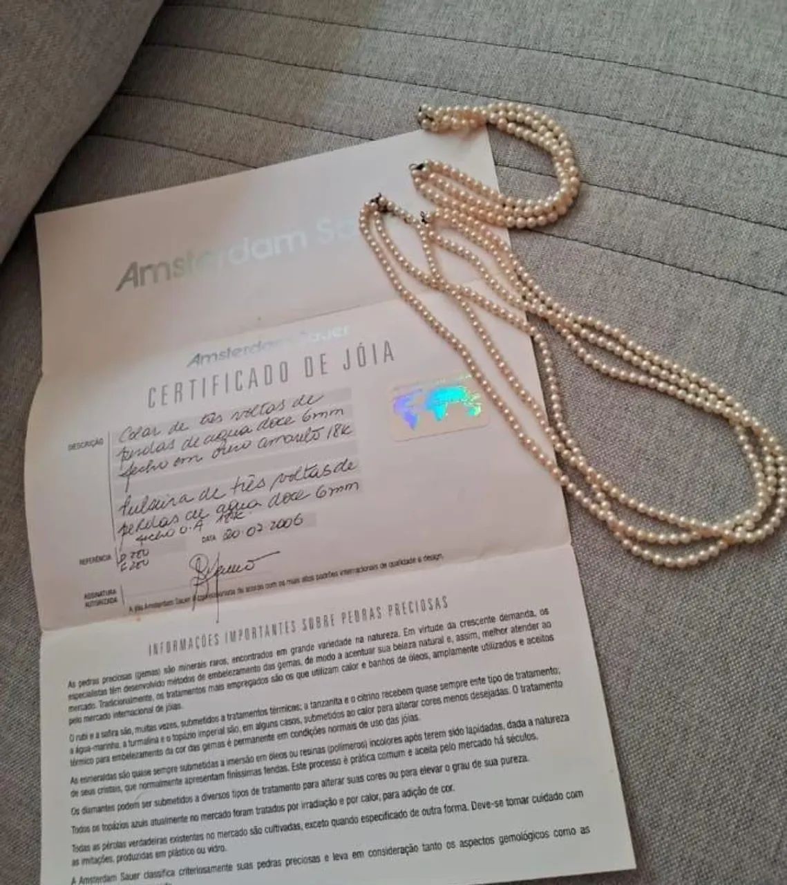 Colar de Pérolas  de Rio 