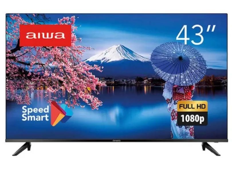 Smartv Aiwa 43 polegadas com sistema Android 
