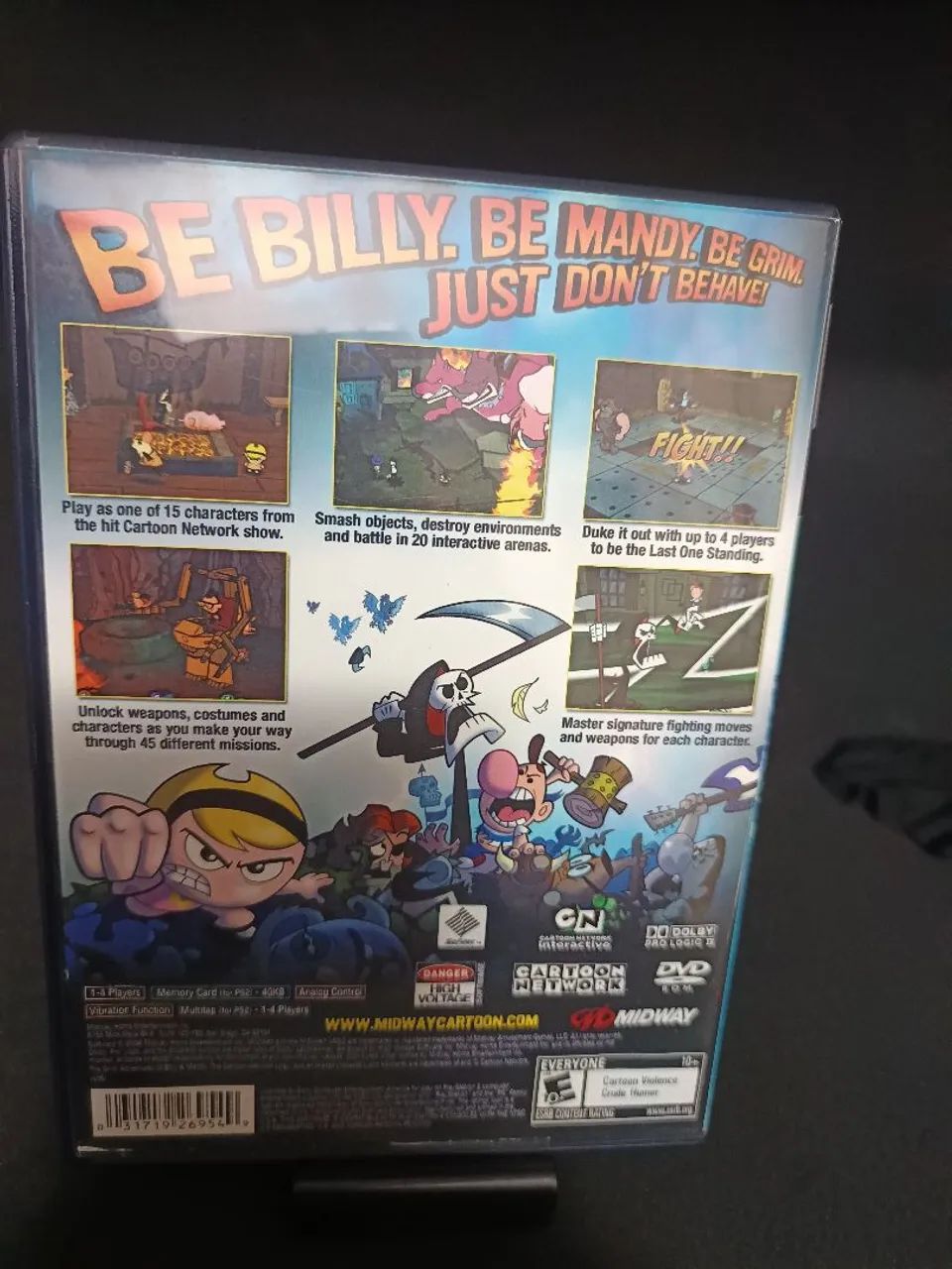 Jogo The Grim Adventures Billy Mandy PS2  - Foto 2