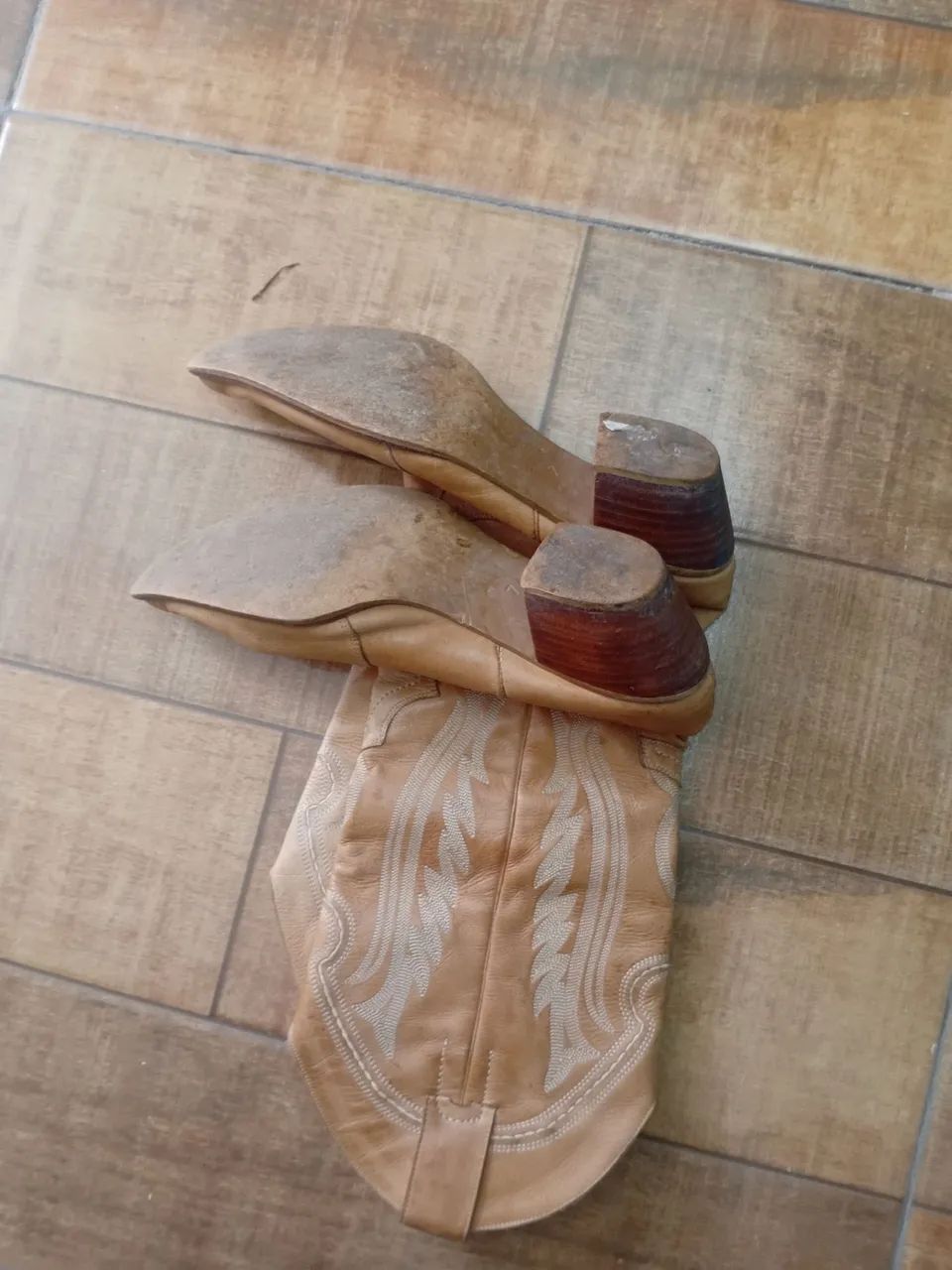 Bota de couro  - Foto 4
