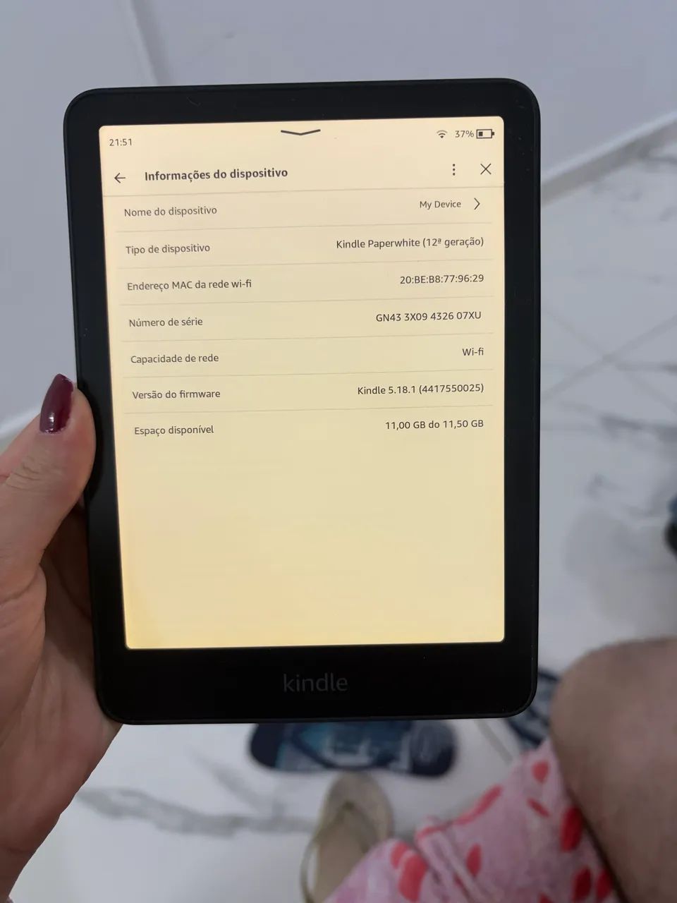 Kindle 12geracao 